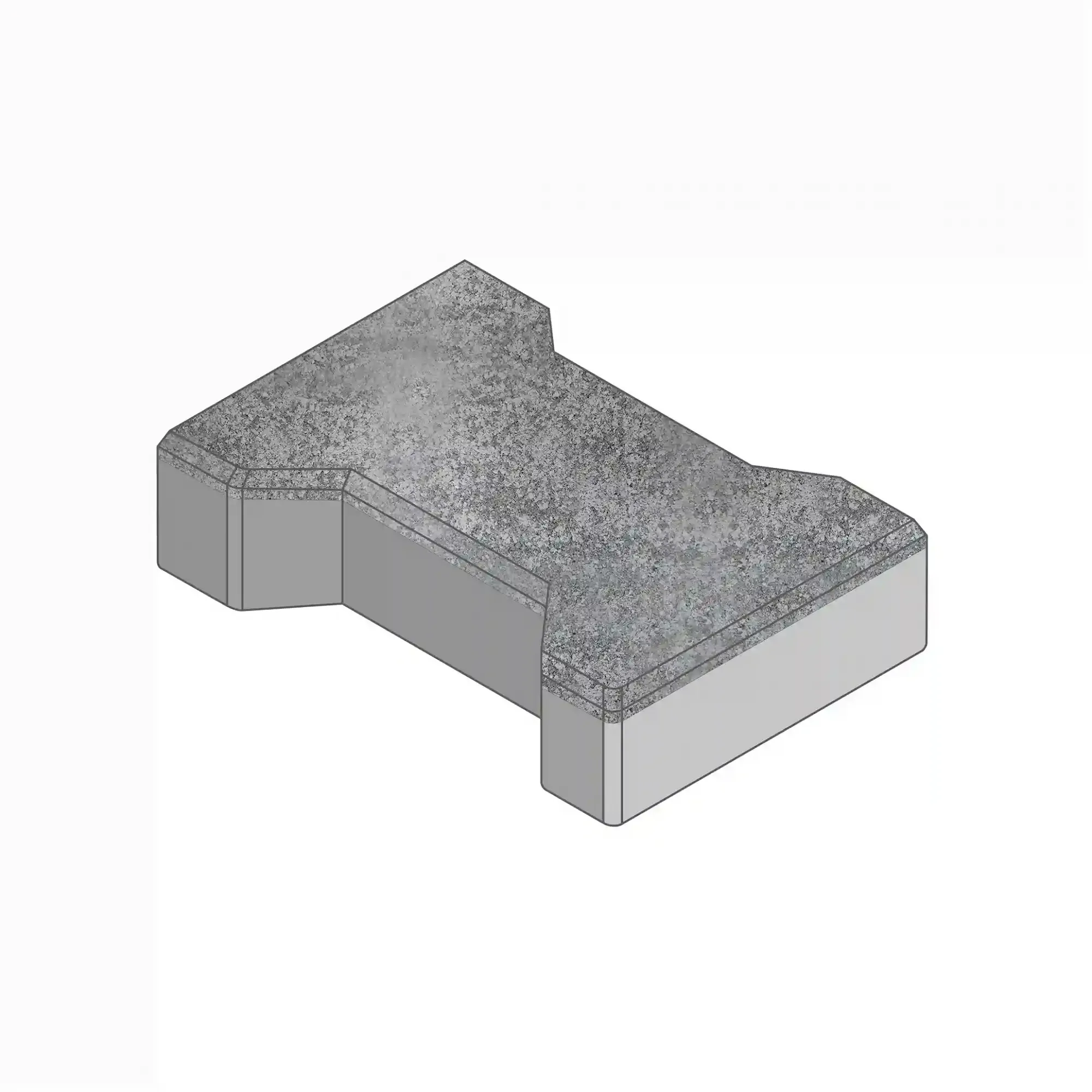 Тротуарная плитка Дубль Т Колормикс Луна