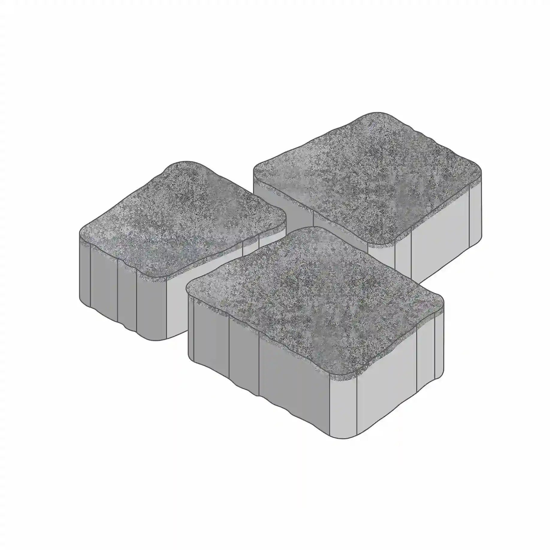 Тротуарная плитка Квантум Колормикс Луна