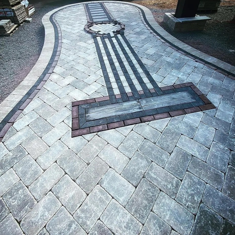 Пример укладки плитки